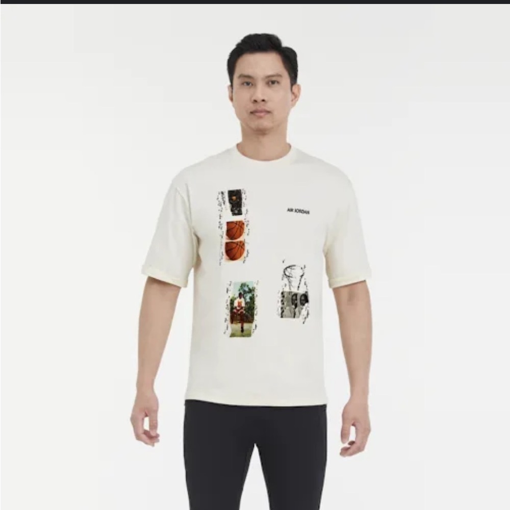 NWOT Jordan Mens Flight Heritage 85 Tee Shirt size small